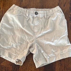 Chubbies Men's Tan Flat Front Shorts
